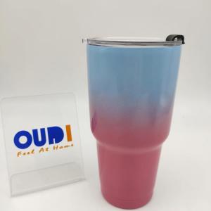 30oz mug various colors can be customized double wall stainless steel tumbler insulate mug