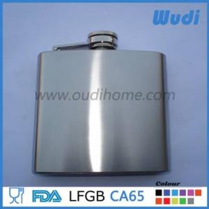 8oz stainless steel matt finish hip flask wine flask vodka flask for alcohol